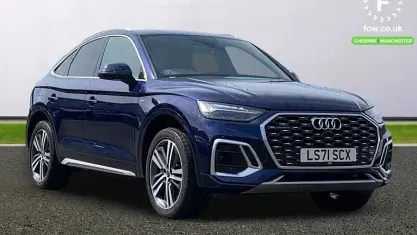 Used Audi Q5 Sportback Competition 367 HP (269 kW) 2021 Blue SUV