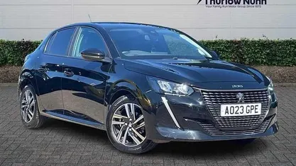Used Peugeot 208 Active+ 75 HP (55 kW) 2023 Black Hatchback