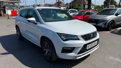 Used Seat Ateca FR Sport 150 HP (110 kW) 2020 White SUV