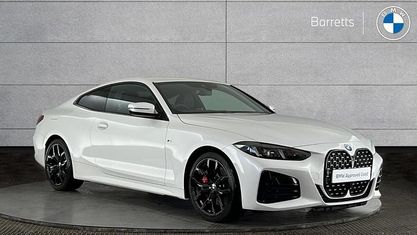 Begagnad BMW 420 M Sport 184 HK (135 kW) 2025 Vit Sportkupé