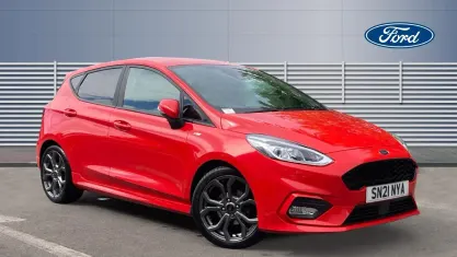 Used Ford Fiesta ST-Line 95 HP (69 kW) 2021 Red Hatchback