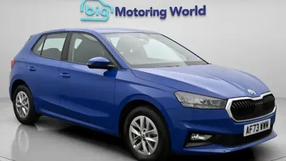 Used Skoda Fabia Comfort 110 HP (80 kW) 2023 Blue Hatchback