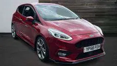 Red Used 2018 Ford Fiesta ST-Line X Hatchback | £8,499 (Fair price)