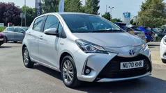 Silver Used 2020 Toyota Yaris Hybrid Hatchback | £14,500 (Fair price)