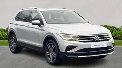 Silver Used 2021 VW Tiguan Elegance SUV | £21,997 (Fair price)