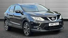 Black Used 2017 Nissan Qashqai Tekna SUV | £9,995 (Good price)