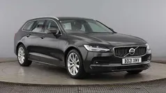 Platinum grey Used 2021 Volvo V90 Momentum Estate | £23,995 (Good price)