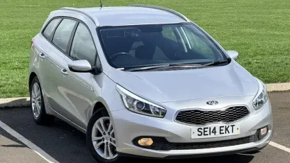 Used Kia Ceed Sportswagon 100 HP (73 kW) 2014 Silver Estate