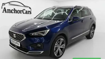 Używany Seat Tarraco 4Drive 190 KM (139 kW) 2019 Niebieski SUV