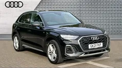 Black Used 2021 Audi Q5 S-Line SUV | £23,409 (Fair price)