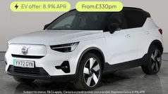 White Used 2022 Volvo XC40 Ultimate SUV | £20,868 (Fair price)