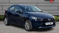 Blue Used 2023 Mazda 2 Exclusive-Line Hatchback | £16,350 (Fair price)