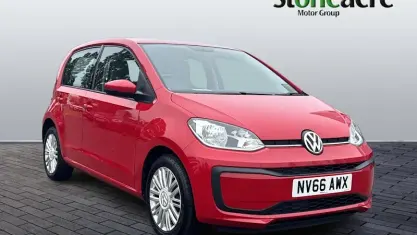 Used VW up! Move 60 HP (44 kW) 2016 Red Hatchback