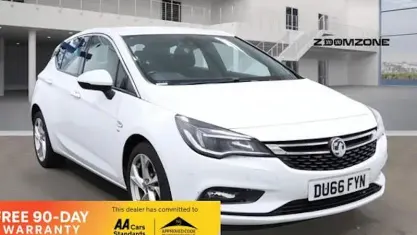 Begagnad Vauxhall Astra SRi 150 HK (110 kW) 2019 Halvkombi