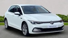 White Used 2023 VW Golf VIII Style Hatchback | £20,176 (Fair price)