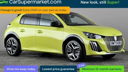 Used Peugeot 208 GTi 102 HP (75 kW) 2024 Yellow Hatchback
