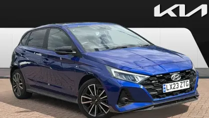 Used Hyundai i20 N Line 120 HP (88 kW) 2023 Blue Hatchback