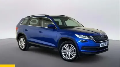 Used Skoda Kodiaq SE L 150 HP (110 kW) 2021 Blue SUV
