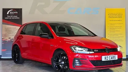 Used VW Golf VII GTD 184 HP (135 kW) 2017 Red Hatchback