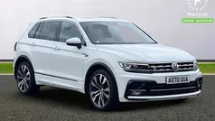 White Used 2020 VW Tiguan SEL SUV | £21,899 (Fair price)