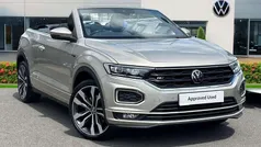 Silver Used 2020 VW T-Roc Cabriolet R-line Cabriolet | £23,799 (Fair price)