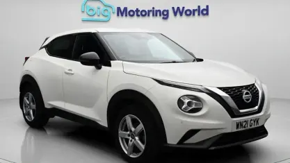 Used Nissan Juke Tekna 114 HP (83 kW) 2021 White SUV