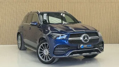 Used Mercedes GLE300 AMG Line Premium 245 HP (180 kW) 2021 Blue SUV