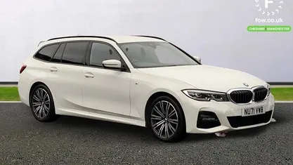Used BMW 320 M Sport 184 HP (135 kW) 2021 White Estate