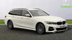 White Used 2021 BMW 320 M Sport Estate | £20,499 (Fair price)
