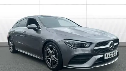 Used Mercedes CLA180 AMG line 136 HP (100 kW) 2022 Grey Coupe