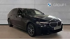 Black Used 2022 BMW 530e M Sport Estate | £28,050 (Fair price)