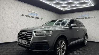 Used Audi Q7 S-Line 272 HP (200 kW) 2016 Grey SUV