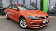 Orange Used 2018 VW Polo SE Hatchback | £12,480 (Fair price)