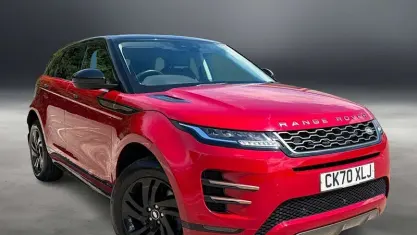 Used Land Rover Range Rover evoque R-Dynamic 152 HP (111 kW) 2020 Red SUV