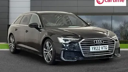 Used Audi A6 S-Line 204 HP (150 kW) 2021 Black Estate
