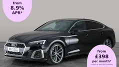 Black Used 2023 Audi A5 Sportback S-Line Hatchback | £27,156 (Fair price)