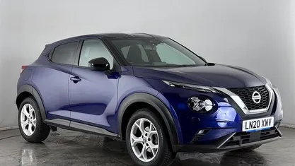 Used Nissan Juke N-Connecta 117 HP (86 kW) 2020 Blue SUV