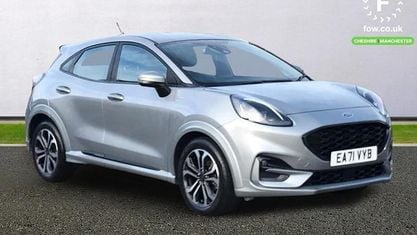 Używany Ford Puma ST-Line 125 KM (91 kW) 2022 Srebrny SUV
