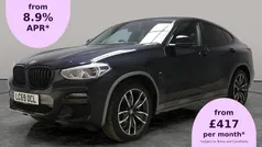 Black Used 2019 BMW X4 M Sport SUV | £26,227 (Fair price)