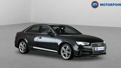 Used Audi A4 S-Line 190 HP (139 kW) 2018 Grey Sedan