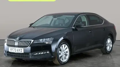 Used Skoda Superb SE Technology 150 HP (110 kW) 2023 Black Hatchback