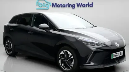 Used MG MG4 EV Trophy 150 kW (204 HP) 2023 Black Hatchback