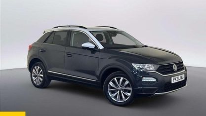 Begagnad VW T-Roc Design 116 HK (85 kW) 2021 Grå SUV