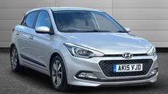 Sleek silver Used 2015 Hyundai i20 Premium Hatchback | £7,990 (Fair price)