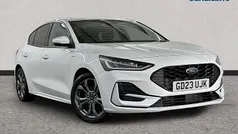 White Used 2023 Ford Focus ST-Line Hatchback | £15,449 (Fair price)