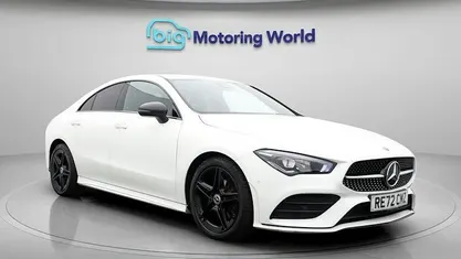 White Used 2022 Mercedes CLA180 AMG line Sedan | £21,200 (Fair price)