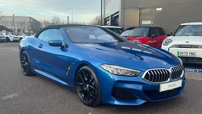 Used BMW 840 Comfort Edition 340 HP (250 kW) 2020 Blue Coupe