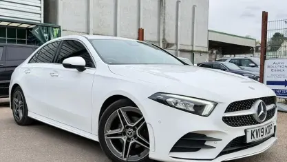 Used Mercedes A180 AMG Line Premium 116 HP (85 kW) 2019 White Sedan