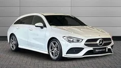 White Used 2022 Mercedes CLA200 AMG line Estate | £19,993 (Fair price)