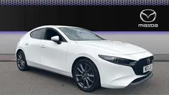 White Used 2021 Mazda 3 Inclusive Hatchback | £16,337 (Fair price)